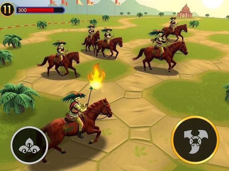Rana Pratap Heroic Battle gameplay screenshot